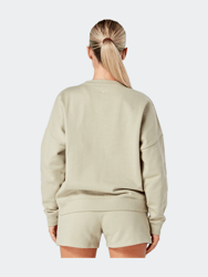 Essentials Oversized Crewneck Sweatshirt - Stone