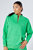 Essentials Oversized Funnel Neck Zip-Up Sweatshirt - Green