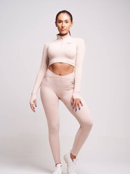 Nelia Recycled Rib Long Sleeve Top