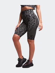 Neva Recycled Leopard High Waisted Cycling Short