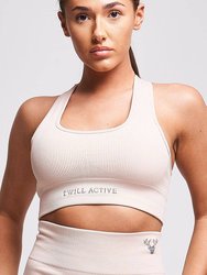 Nomex Recycled Rib Racer Sports Bra