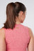 Seamless Marl Laser Cut Vest - Pink