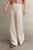 Demie Pants Coated Viscose Linen - White