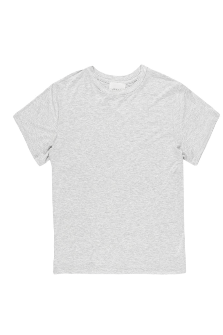 His Tee Light Heather Grey - Light Heather Grey