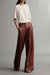 Leather Didi Pant - Warm Brick