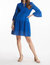 Ingrid Eyelet Skimmer Dress - Bluebell