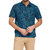 Men's Polo Short Sleeve Shirt - Multi Blue