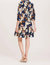 Petra Floral Print Dress In Multi