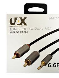6 ft. 3.5mm to RCA Cable