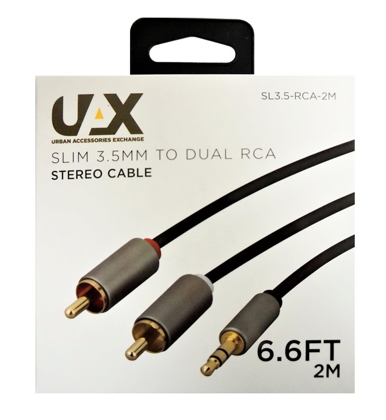 6 ft. 3.5mm to RCA Cable