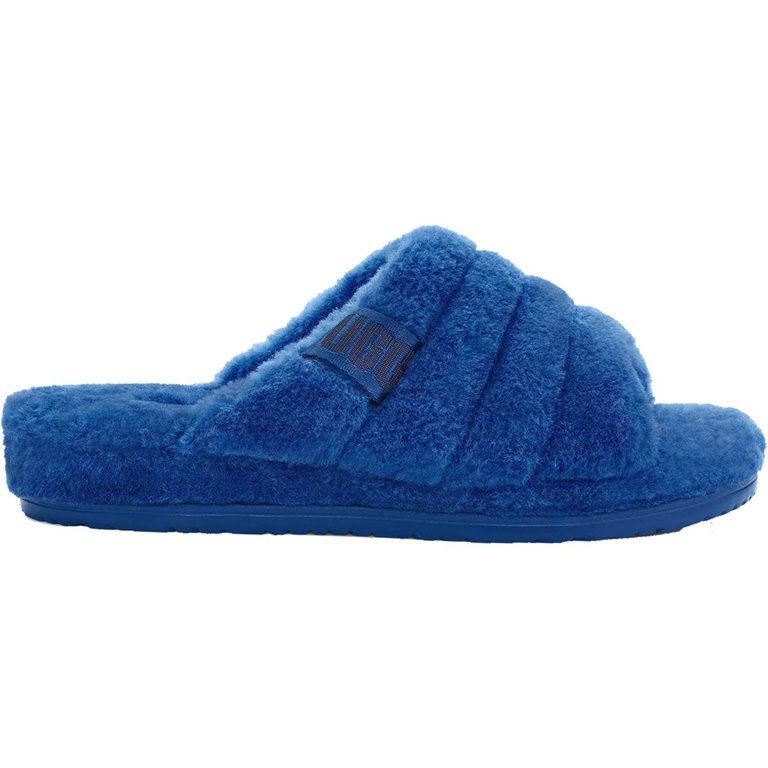 Men's Fluff You Slipper In Classic Blue - Classic Blue