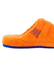 Men's Fluff You Slipper In Orange - Orange