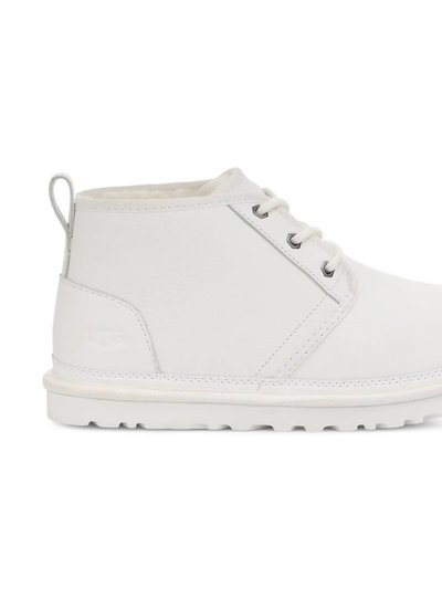 UGG Men's Neumel Leather Chukka Boot In White Leather product