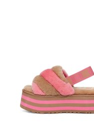 Women's Disco Stripe Slide