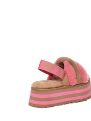 Women's Disco Stripe Slide