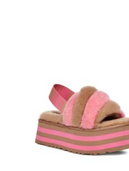 Women's Disco Stripe Slide