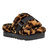 Women's Fluffita Panther Print Slippers