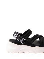 Women's La Sun Platform Sandal - Black