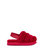 Women'S Super Fluff Slipper - Ribbon Red