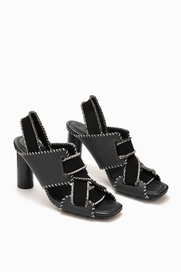 Bianca Elastic High Heel - Noir