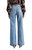 Elodie Wide Leg Jean In Adriatic Wash