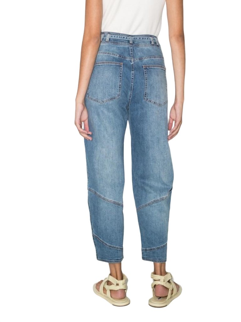 Harris Wide Leg Jean In Medium Wash