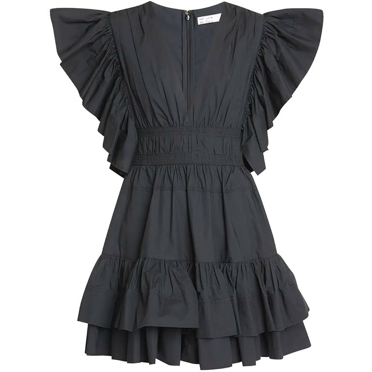 Kiri Dress Jade - Black
