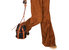 Nico Velvet Corduroy Trouser In Umber - Umber