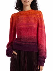 Rosalia Pullover Sweater - Red