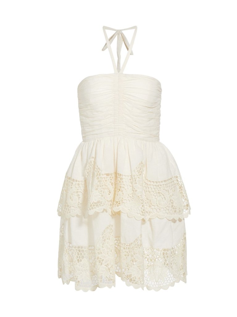 Savannah Dress - Ivory