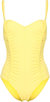 Women Almira Maillot Limonite One Piece Swimsuit - Yellow