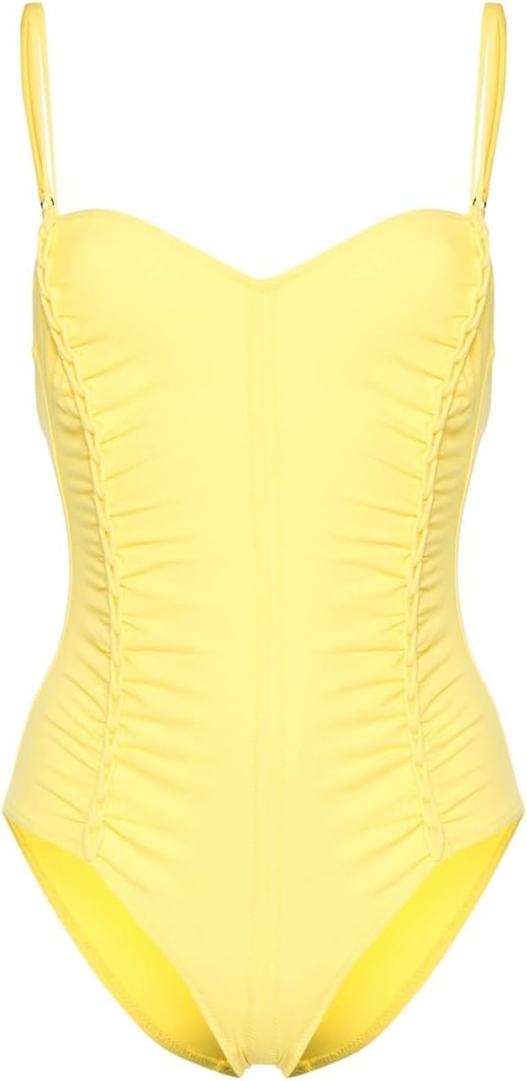 Women Almira Maillot Limonite One Piece Swimsuit - Yellow