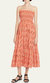 Women Lucca Coverup Slipover Style Maxi Dress Rosa - Orange