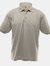 UCC 50/50 Mens Heavweight Plain Pique Short Sleeve Polo Shirt (Heather Grey) - Heather Grey