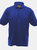 UCC 50/50 Mens Heavweight Plain Pique Short Sleeve Polo Shirt (Royal) - Royal