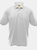 UCC 50/50 Mens Heavweight Plain Pique Short Sleeve Polo Shirt (White) - White