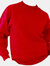 UCC 50/50 Mens Heavyweight Plain Set-In Sweatshirt Top (Red)