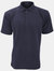UCC 50/50 Mens Plain Pique Short Sleeve Polo Shirt (Navy Blue) - Navy Blue