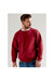 UCC 50/50 Unisex Plain Set-In Sweatshirt Top (Burgundy)