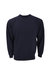 UCC 50/50 Unisex Plain Set-In Sweatshirt Top (Navy Blue) - Navy Blue