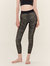 Ultra High Rise Micro Camo Legging - Olive Patent Nero