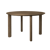 Comfort Circle Dining Table - Dark Oak