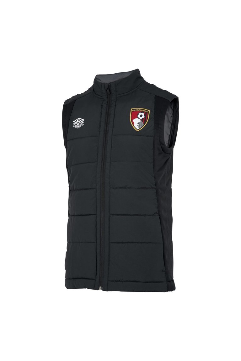 AFC Bournemouth Mens 22/23 Vest - Black