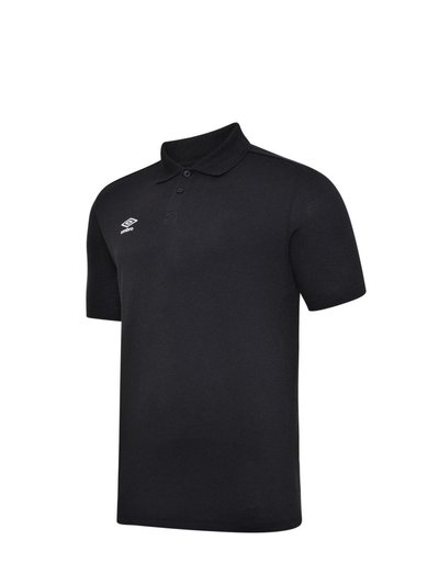 Umbro Boys Essential Polo Shirt - Black/White product