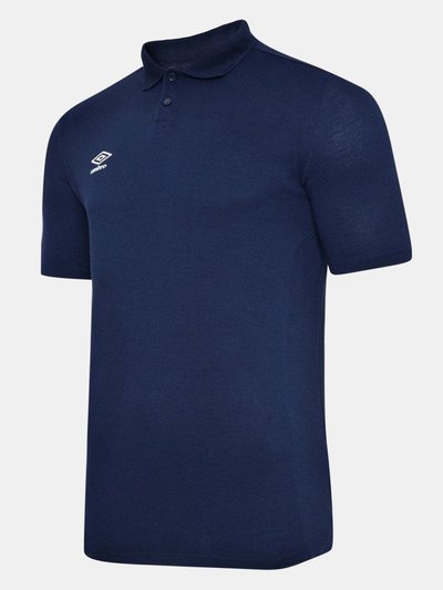 Umbro Boys Essential Polo Shirt - Dark Navy/White product