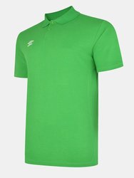 Boys Essential Polo Shirt - Emerald/White - Emerald/White