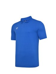 Boys Essential Polo Shirt - Royal Blue/White - Royal Blue/White