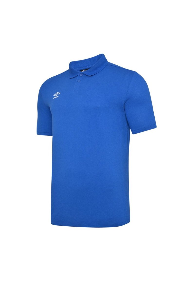 Boys Essential Polo Shirt - Royal Blue/White - Royal Blue/White