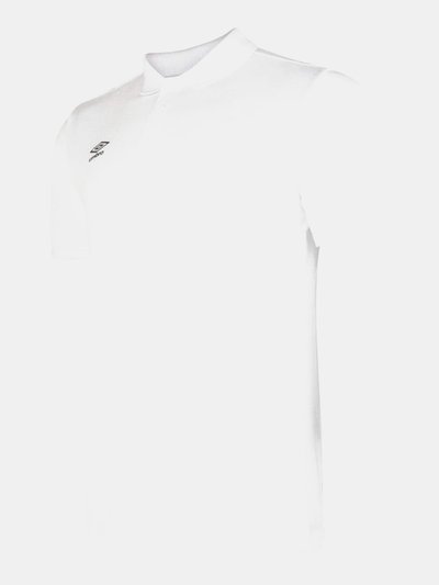Umbro Boys Essential Polo Shirt - White/Black product