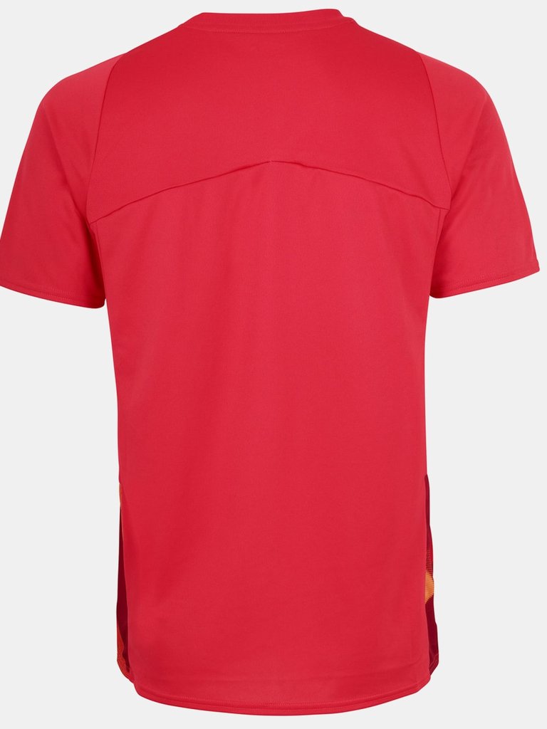 Brentford FC Mens 22/23 Umbro Training Jersey - Bittersweet/Jester Red